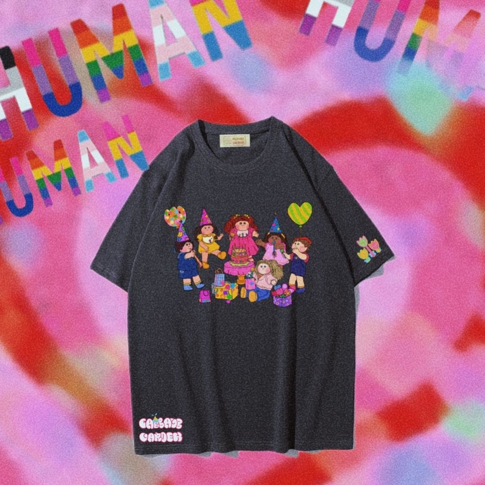 💖Cabbage Patch Kids Tee Original hand-painted cabbage patch dolls  cute T-Shirt
